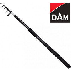 Dam Base-X Tele Spin Καλάμι Ψαρέματος για Spinning / LRF Τηλεσκοπικό 2.4m 10-30gr