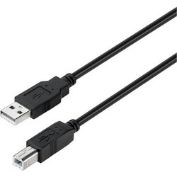 Logik USB-A to USB-B Male to Male 1.8m Καλώδιο Εκτυπωτή