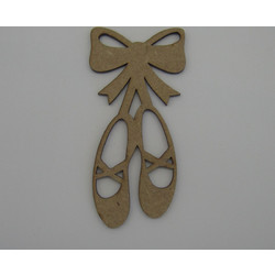 Ξύλινο Διακοσμητικό 4.8x10x0.3cm 741860