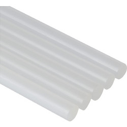 10 pcs 7mm x 19cm Adhesive Hot Melt Glue Sticks for Trigger Electric Gun Hobby Craft white