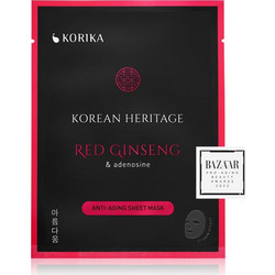 Korika Korean Heritage Red Ginseng & Adenosine Anti-aging Sheet Mask 1τμχ