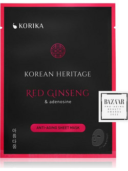 Korika Korean Heritage Red Ginseng & Adenosine Anti-aging Sheet Mask 1τμχ