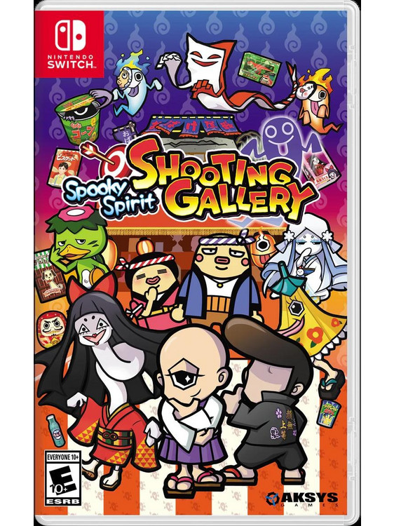 Spooky Spirit Shooting Gallery Nintendo Switch