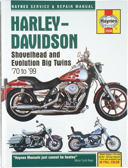 Βιβλίο επισκευής για HARLEY DAVIDSON Haynes, service manual. 70-99 Big Twin ISBN : 978-1620921739