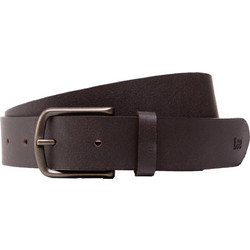 ΑΝΔΡΙΚΗ ΔΕΡΜΑΤΙΝΗ ΖΩΝΗ LEE CORE BELT - ΚΑΦΕ