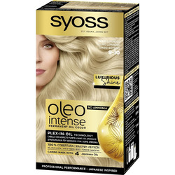 Syoss Oleo Intense 9-10 Ξανθό Φωτεινό Μόνιμη Βαφή Μαλλιών Χωρίς Αμμωνία