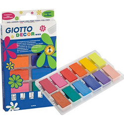 Giotto Decor Κηρομπογιές Σετ 12τμχ