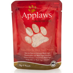 Applaws Adult with Tuna & Pacific Prawn in Broth 70gr