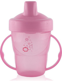 Lorelli Κύπελλο με Λαβές Pink 210ml