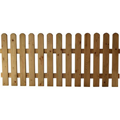 Dom Wood Ξύλινος Φράχτης σε Μπεζ Χρώμα 60cm x 1.8m Κωδικός: 25630