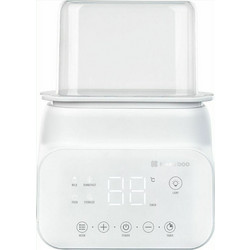 KikkaBoo Handy 4 in 1 Ψηφιακός Θερμαντήρας Μπιμπερό & Βρεφικής Τροφής με Λειτουργία Αποστείρωσης White