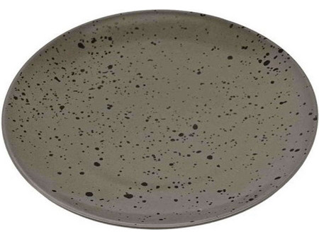 Ankor Πιάτο Φρούτου Πορσελάνης Space Grey 21cm 8255-03