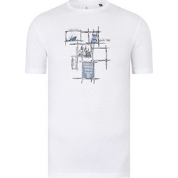 Explorer Ανδρικό μπλουζάκι T-Shirt Μονόχρωμο 2221102024-WHITE