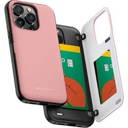 GOOSPERY DOOR BUMPER IPHONE 14 PRO (PINK SAND)