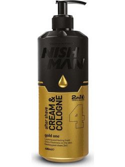 Nish Man 04 Gold One & After Shave Cream 400ml