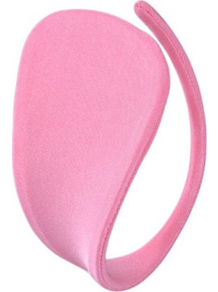 Strapless C-String Bikini, Pink, S-L