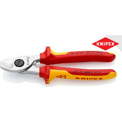 KNIPEX 9516.165 Κόφτης Καλωδίων 165mm Με ηλεκτρολογική μόνωση VDE 1000V