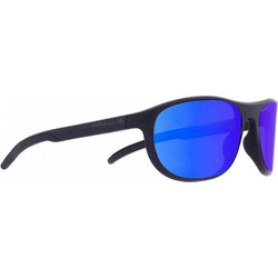 Red Bull Tuan Black/Blue Ανδρικά Γυαλιά Ηλίου Οβάλ Κοκάλινα Μαύρα με Μπλε Καθρέπτη Φακό