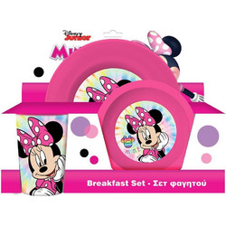 Must Σετ Φαγητού Minnie Mouse 3τμχ