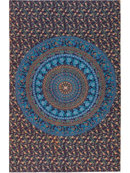 Ταπισερί 140x220 Jaipur - Μπλε βαμβακερό