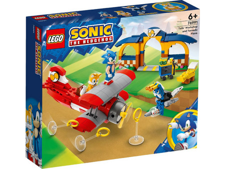 Lego Sonic The Hedgehog Tails' Workshop And Tornado Plane για 6+ Ετών 76991