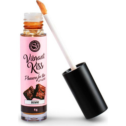 Secret Play Vibrant Kiss Brownie Lip Gloss 6gr