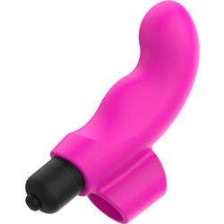 Ohmama Finger Vibrator Xmas Edition Δονητής Δακτύλου Ροζ Neon