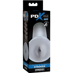 Pipedream Extreme PDX Male Pump & Dump Stroker Pocket Anal Αυνανιστήρι Clear