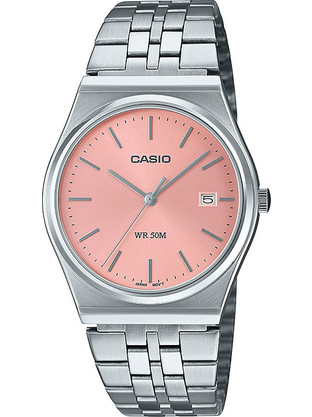 Casio Standard Γυναικείο Ρολόι με Ασημί Μεταλλικό Μπρασελέ MTP-B145D-4AVEF