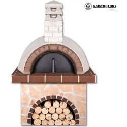 Sxistolithos 0403 Χτιστός Ξυλόφουρνος 120cm