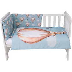 Bubaba Flying Bunny Σετ Κούνιας Blue 6τμχ