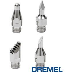 Dremel 204 Εξαρτήματα μυτες πυρογραφίας VersaTip Σετ 4τεμ 26150204JA