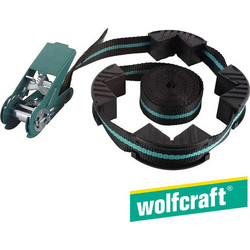 Wolfcraft 3441000 Σφιγκτήρας κορνιζας με Ιμάντα και καστανια