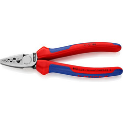 Knipex - Τσιμπίδα Ρυτίδωσης για Ακροχιτώνια Σύνδεσης Κλώνων (9772180)