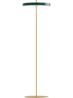 Φωτιστικό Δαπέδου Asteria 2339 Φ43x150,7cm Dim Led 1100lm 24W 3000K Green-Brass Umage