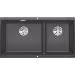 Blanco Subline 480/320-U Υποκαθήμενος Νεροχύτης Γρανίτη Rock Grey 523585 85.5x46cm