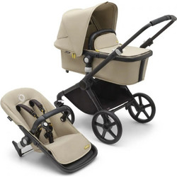 Bugaboo Fox Cub Καρότσι Μωρού 2 σε 1 Complete Black Desert Beige