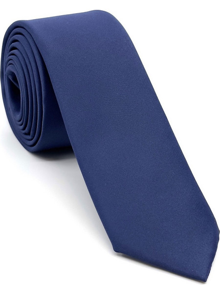 Legend - L-048-62 - Blue Saten - Γραβάτα - blue