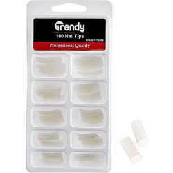 Niobe Trendy 12144 Square Tips Νυχιών 100τμχ