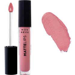 Mon Reve Matte Lips 04 Long Lasting Liquid Κραγιόν 4ml