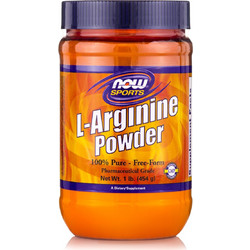 Now Sports L-Arginine Powder 454gr