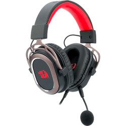 Redragon Helios H710 Gaming Headset Over Ear Black Red