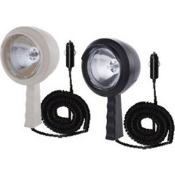 Προβολέας Hand Search στρογγυλός μαύρος LT145B 13x10.7x23 1τμχ Sirius 043.001Β
