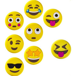 Wilson Αντικραδασμικό Ρακέτας Emoji Dampener 1 ΤΕΜΑΧΙΟ (WR8404901001)ΚΙΤΡΙΝΟ