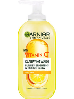 Garnier Vitamin C Clarifying Wash Gel Καθαρισμού Προσώπου 200ml