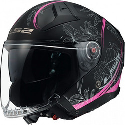 LS2 OF603 Infinity II Lotus Matt Pink Κράνος Μηχανής Jet 1400gr