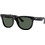 Ray-Ban RB0502S 6677VR Γυναικεία Γυαλιά Ηλίου Οβάλ Κοκάλινα Μαύρα με Μαύρο Polarized Φακό