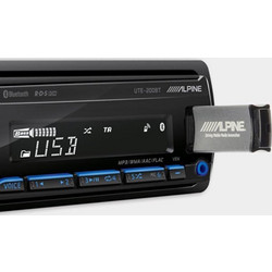 Alpine UTE-200BT Ηχοσύστημα Αυτοκινήτου Ράδιο CD 1DIN με USB & Bluetooth