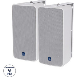 Globostar FDB ES106 Παθητικά Ηχεία Τοίχου 160W Λευκά (Ζεύγος)