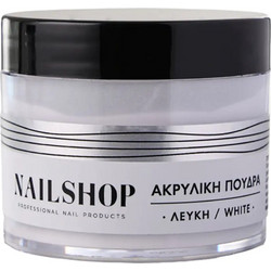 Nailshop White Acrylic Powder 45gr